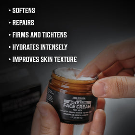 Viking Revolution cream on hand showing quick absorption benefit