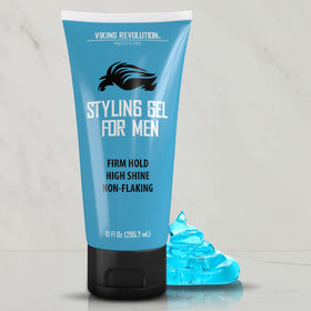 Viking Revolution defined curly hair before after showing frizz reduction benefit
