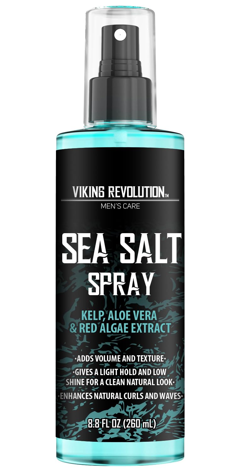 Viking Revolution styled beach hair lifestyle photo showing effortless matte finish