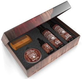 Viking Revolution dual-action comb close-up detangling beard efficiently