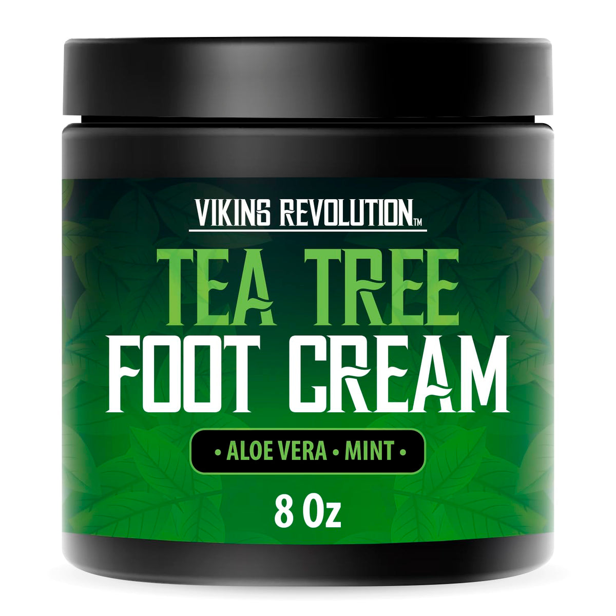 Viking Revolution front jar view showing product branding and full 8 oz size benefit