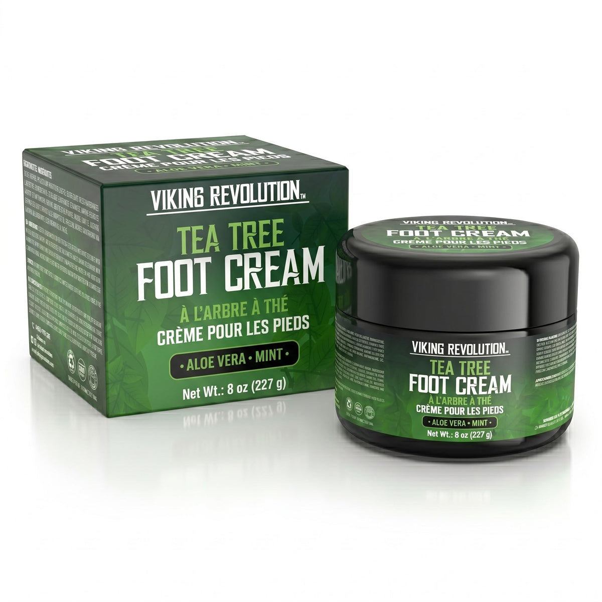 Viking Revolution applied before bed with socks showing overnight repair and moisture retention