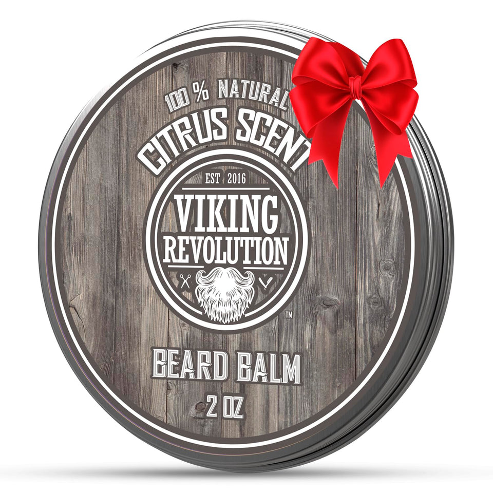 Viking Revolution front jar showing packaging and citrus scent benefit