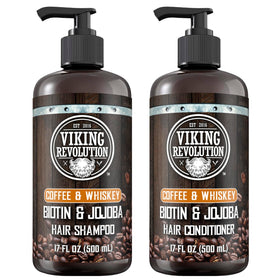 Viking Revolution front packaging showing coffee and whiskey scent benefit