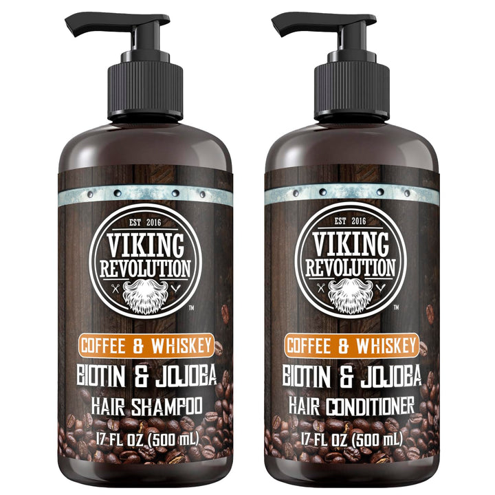 Viking Revolution front packaging showing coffee and whiskey scent benefit
