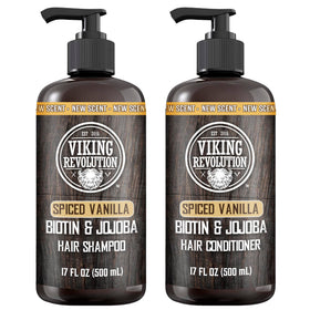 Viking Revolution front packaging showing spiced vanilla scent and set benefits