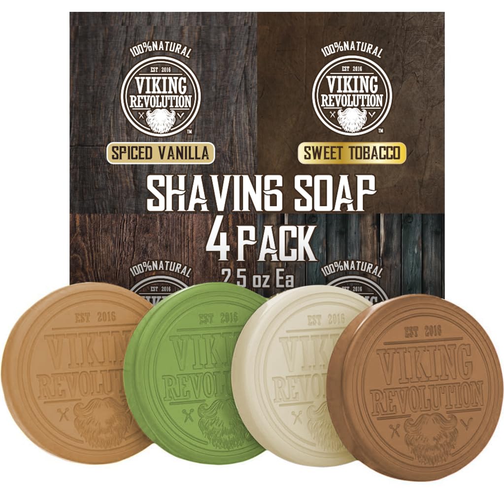 Viking Revolution front packaging showing four-scent variety and benefits