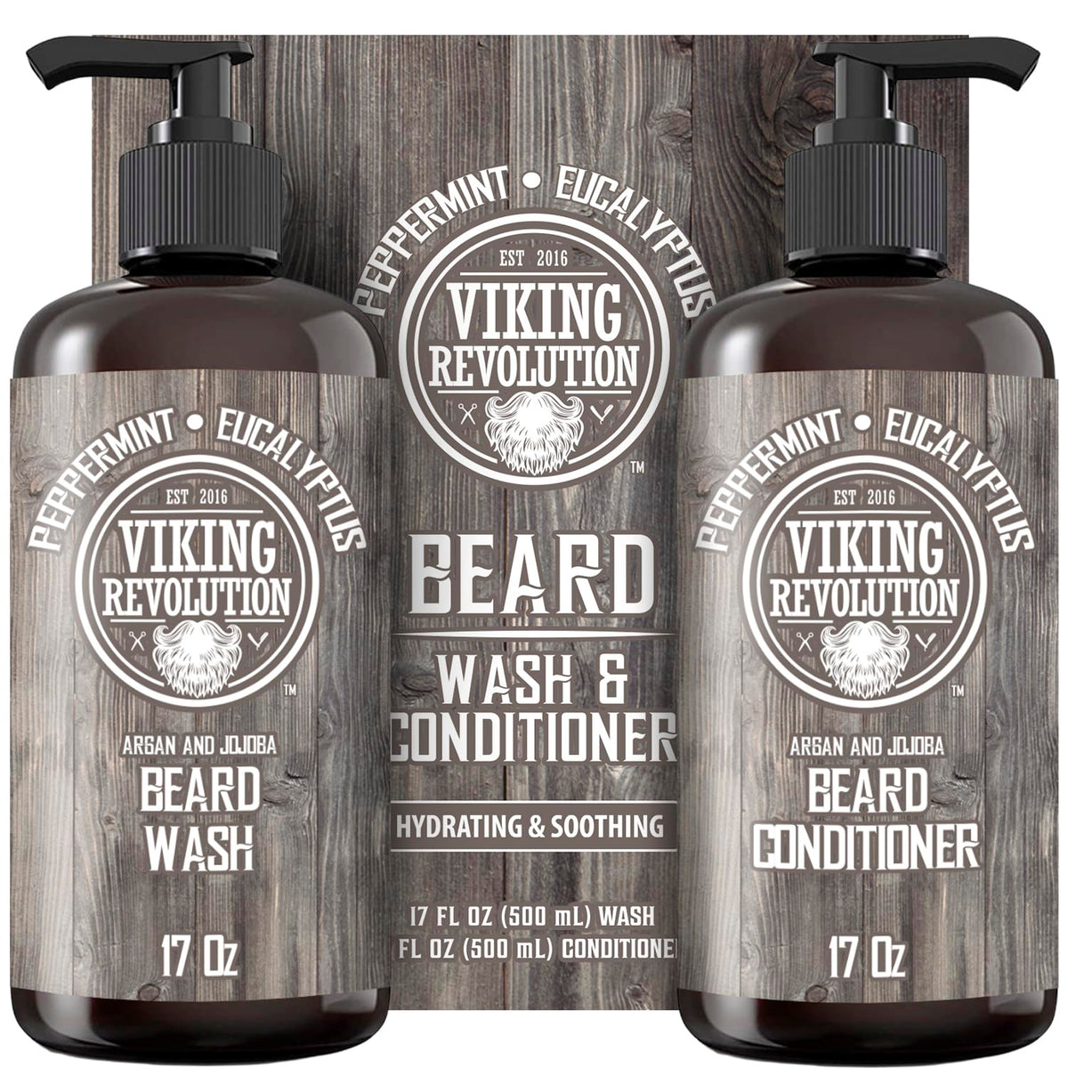 Viking Revolution front packaging showing set and benefits