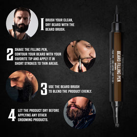 Viking Revolution pen in hand applying filler for quick touch-ups
