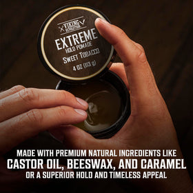Viking Revolution label close-up highlighting ingredients and water-based benefit
