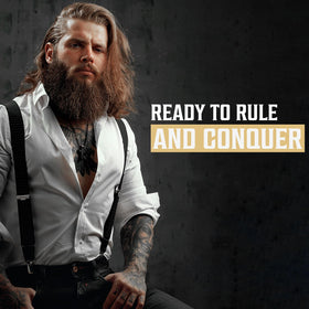 Viking Revolution label detail showing spiced vanilla scent and ingredient highlights for informed purchase