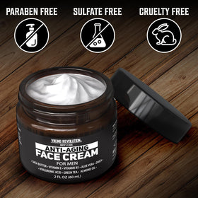 Viking Revolution label close-up highlighting key ingredients for informed users