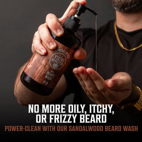 Viking Revolution rich lather texture demonstrating deep cleansing action