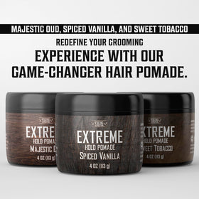 Viking Revolution jar on barbershop counter evoking professional grooming results