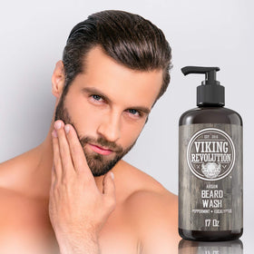 Viking Revolution lifestyle bathroom routine with fresh peppermint-eucalyptus scent