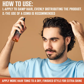 Viking Revolution on bathroom shelf styled with grooming tools for daily routine benefit