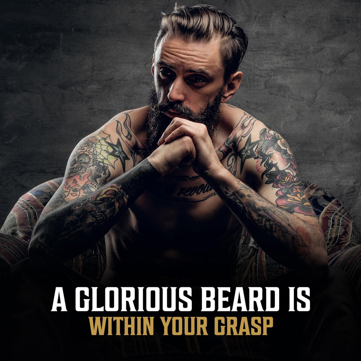 Viking Revolution bottle on bathroom shelf lifestyle showing daily grooming convenience benefit