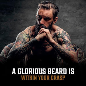 Viking Revolution bottle on bathroom vanity lifestyle scene for daily grooming benefit