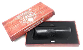 Viking Revolution comb on bathroom vanity, stylish everyday grooming presence