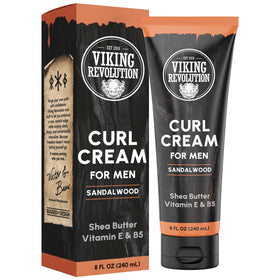 Viking Revolution on bathroom shelf in grooming scene conveying daily styling benefit