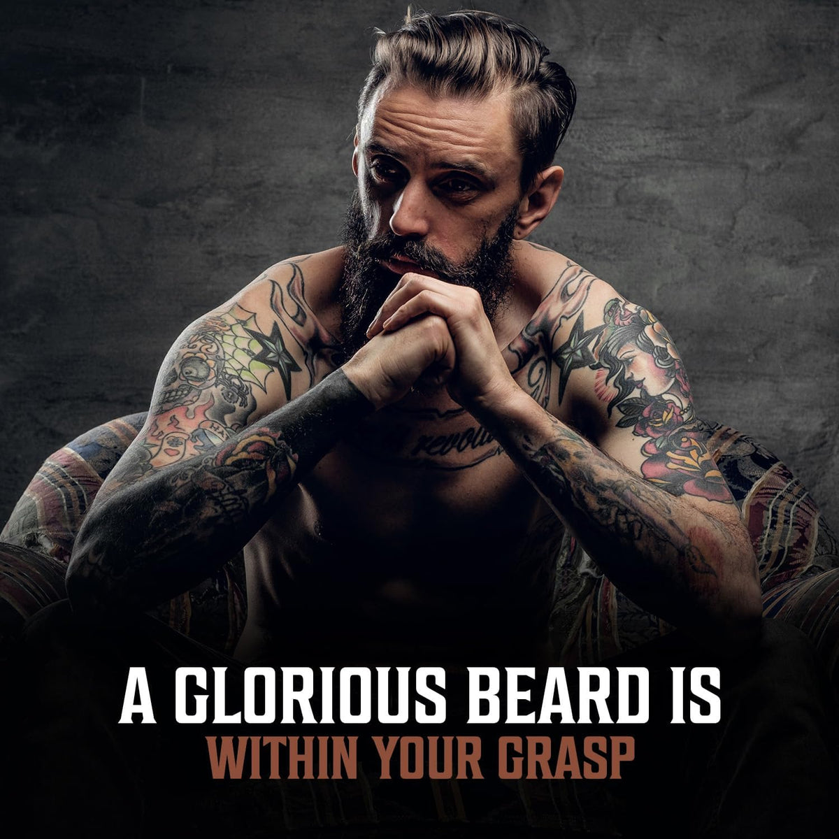 Viking Revolution products on bathroom vanity for daily grooming