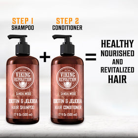 Viking Revolution ingredient label close-up highlighting key nourishing ingredients