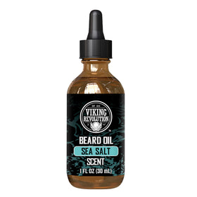 Viking Revolution label close-up listing argan and jojoba ingredients