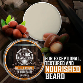 Viking Revolution shea butter and beeswax detail indicating moisture-locking benefit