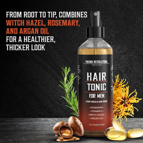 Viking Revolution spray action mist demonstrating quick-absorbing styling benefit