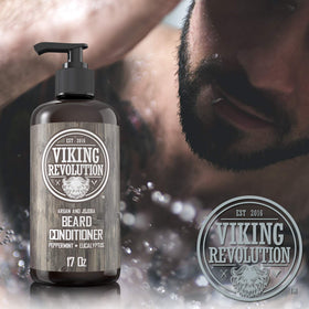 Viking Revolution texture close-up showing creamy conditioner consistency and nourishment