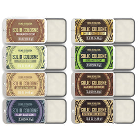 Viking Revolution open tin close-up showing balm texture and easy fingertip pickup benefit