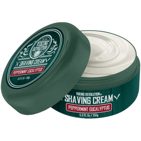 Viking Revolution tub front showing peppermint and eucalyptus scent, clear product benefit
