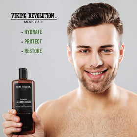 Viking Revolution close-up texture on skin showing smooth, fast-absorbing benefit