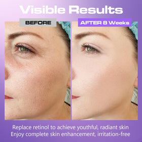 Viktairy mixed into moisturizer showing blendability and enhanced hydration