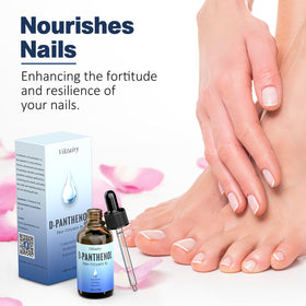 Viktairy D‑Panthenol blended into a small serum bottle demonstrating how to fortify DIY serums.