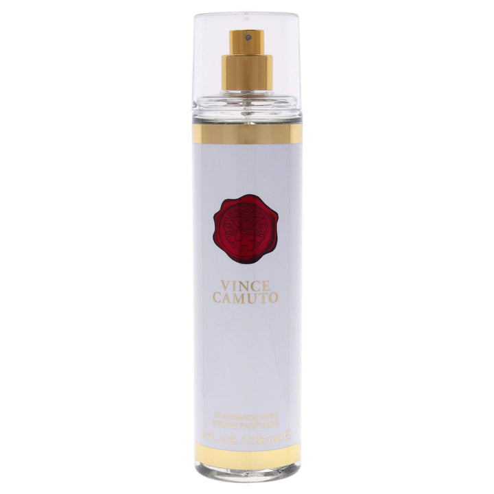 Vince Camuto front bottle showing glass design and size for elegant display