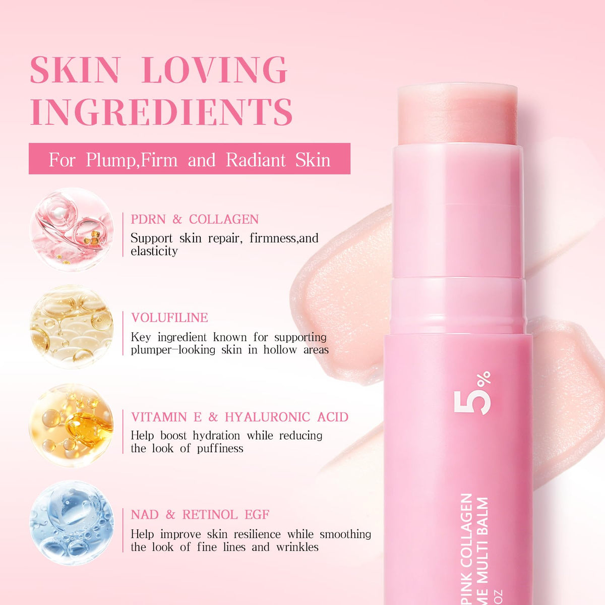 Vincofoo applying balm under eye for hydration and reduced dryness