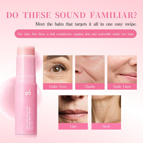 Vincofoo applying balm on neck to boost moisture and skin feel