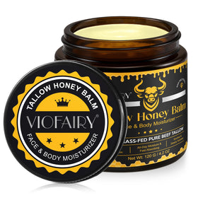 VIOFAIRY jar front view showing product and calming balm benefit