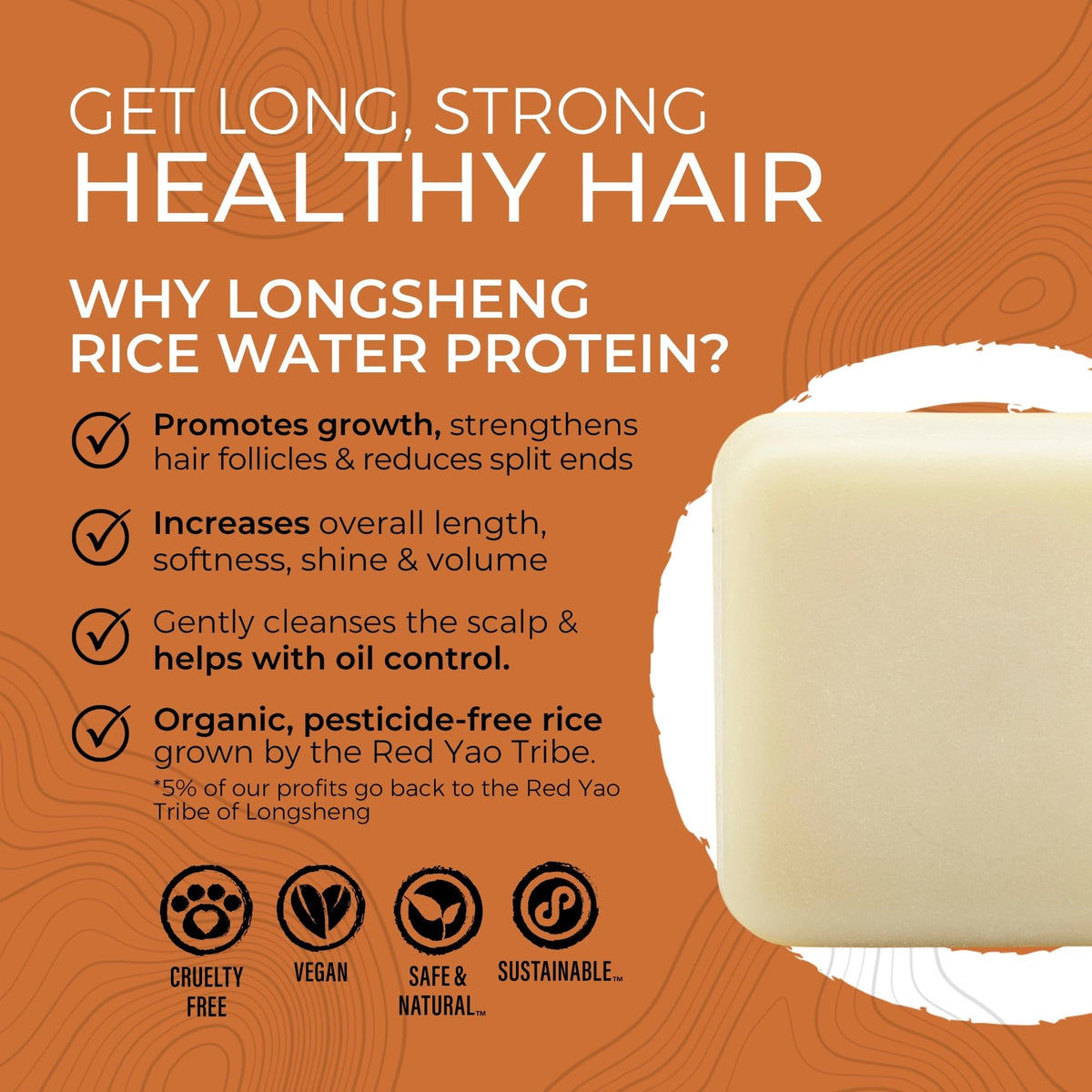 Viori conditioner bar close-up texture revealing creamy solid with nourishing oils