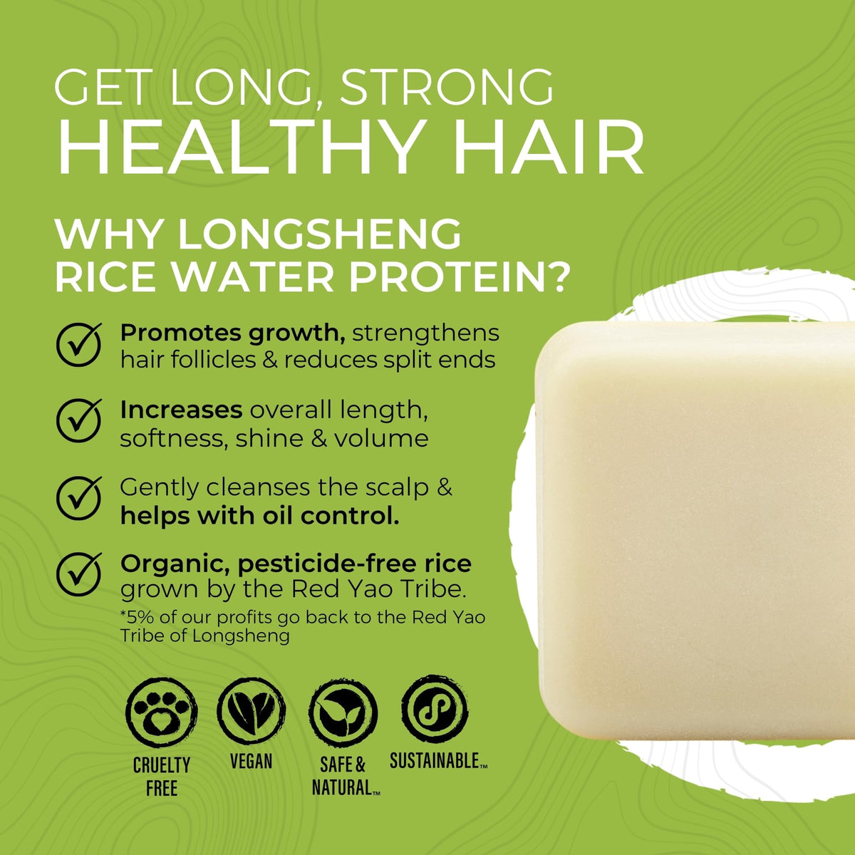 Viori conditioner bar texture close-up highlighting creamy butter-rich feel