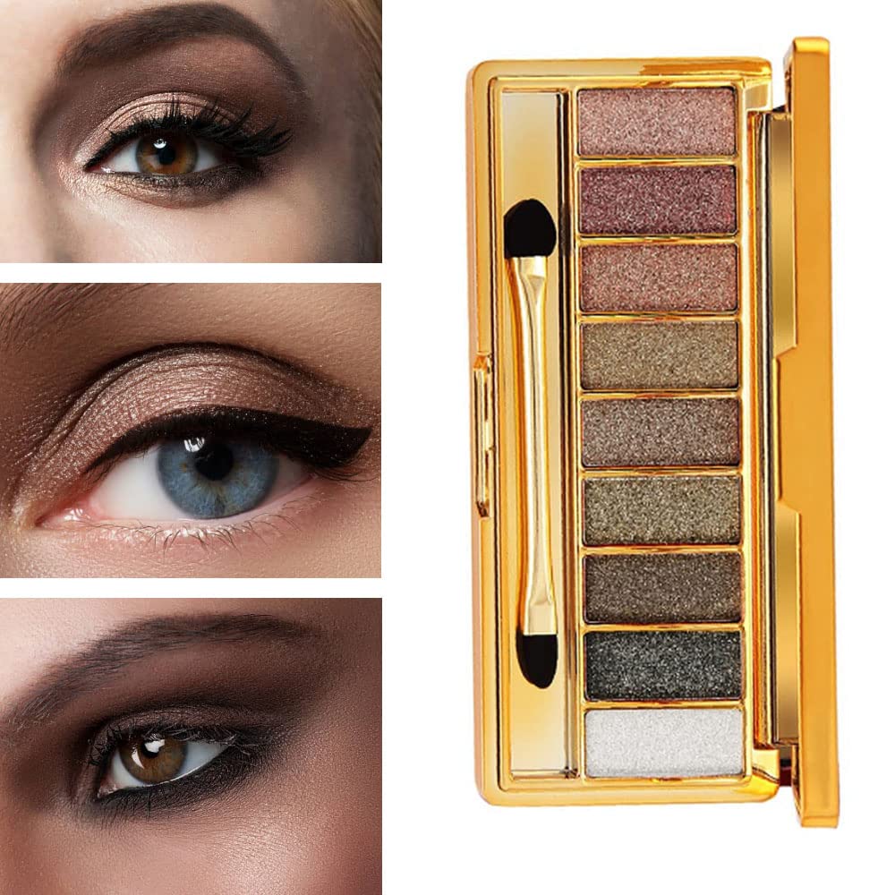 Virtegasas eyeshadow application with brush showing easy layering and intensity