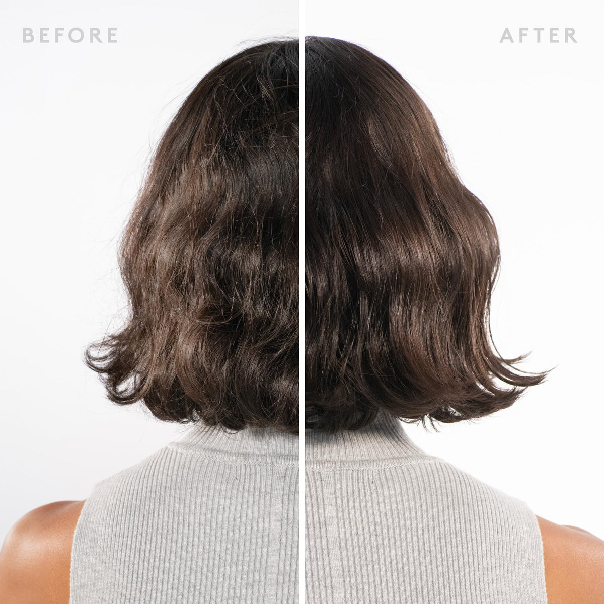 VIRTUE ingredient display focusing on Alpha Keratin 60ku for strength