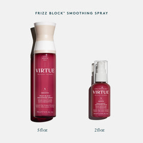 VIRTUE color-safe badge highlighting protection for treated hair