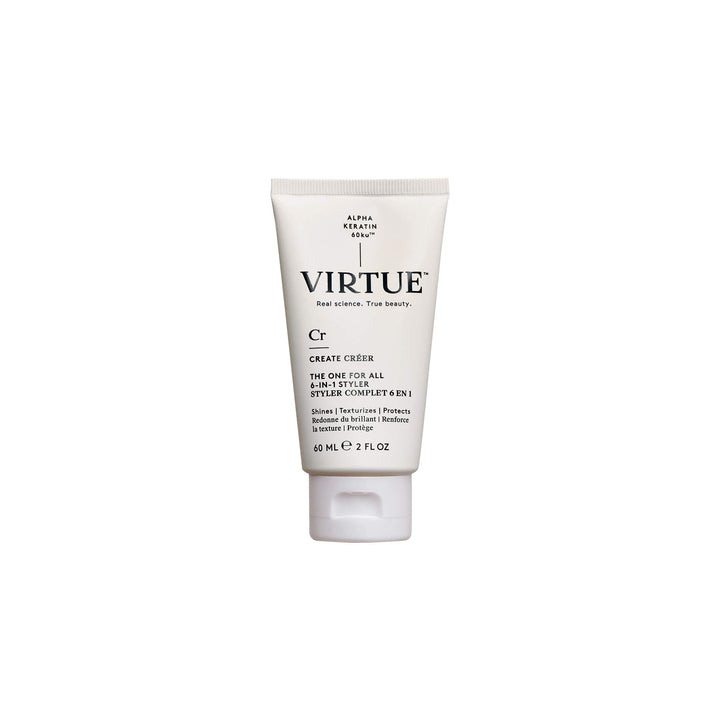 VIRTUE front packaging showing the tube and product name for quick identification