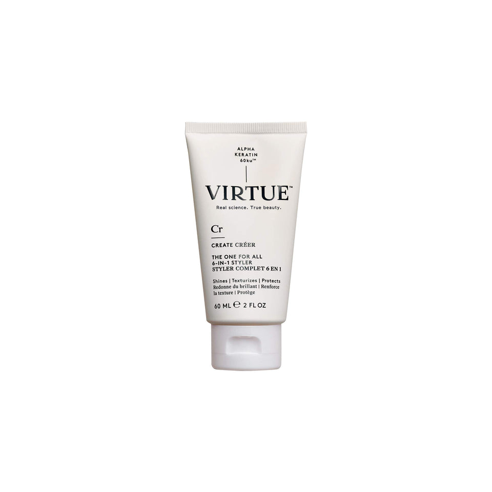 VIRTUE front packaging showing the tube and product name for quick identification