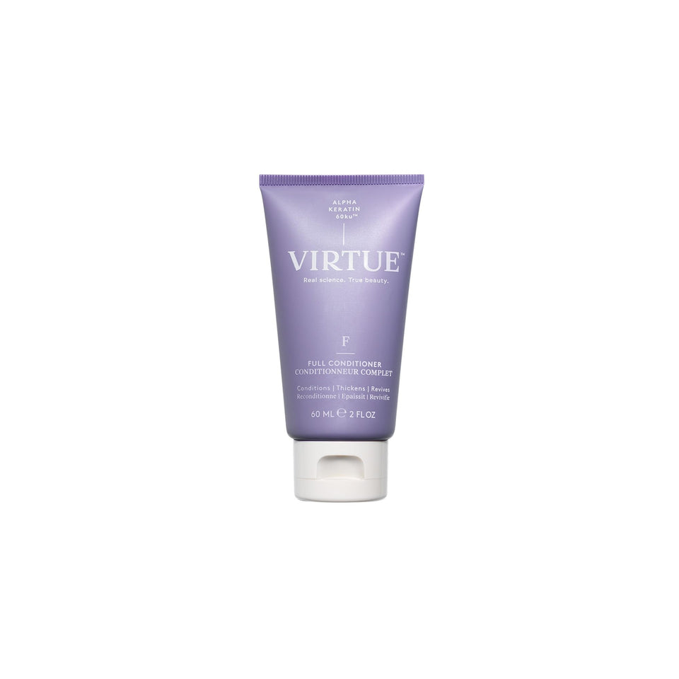VIRTUE front packaging showing product name and volume for easy identification