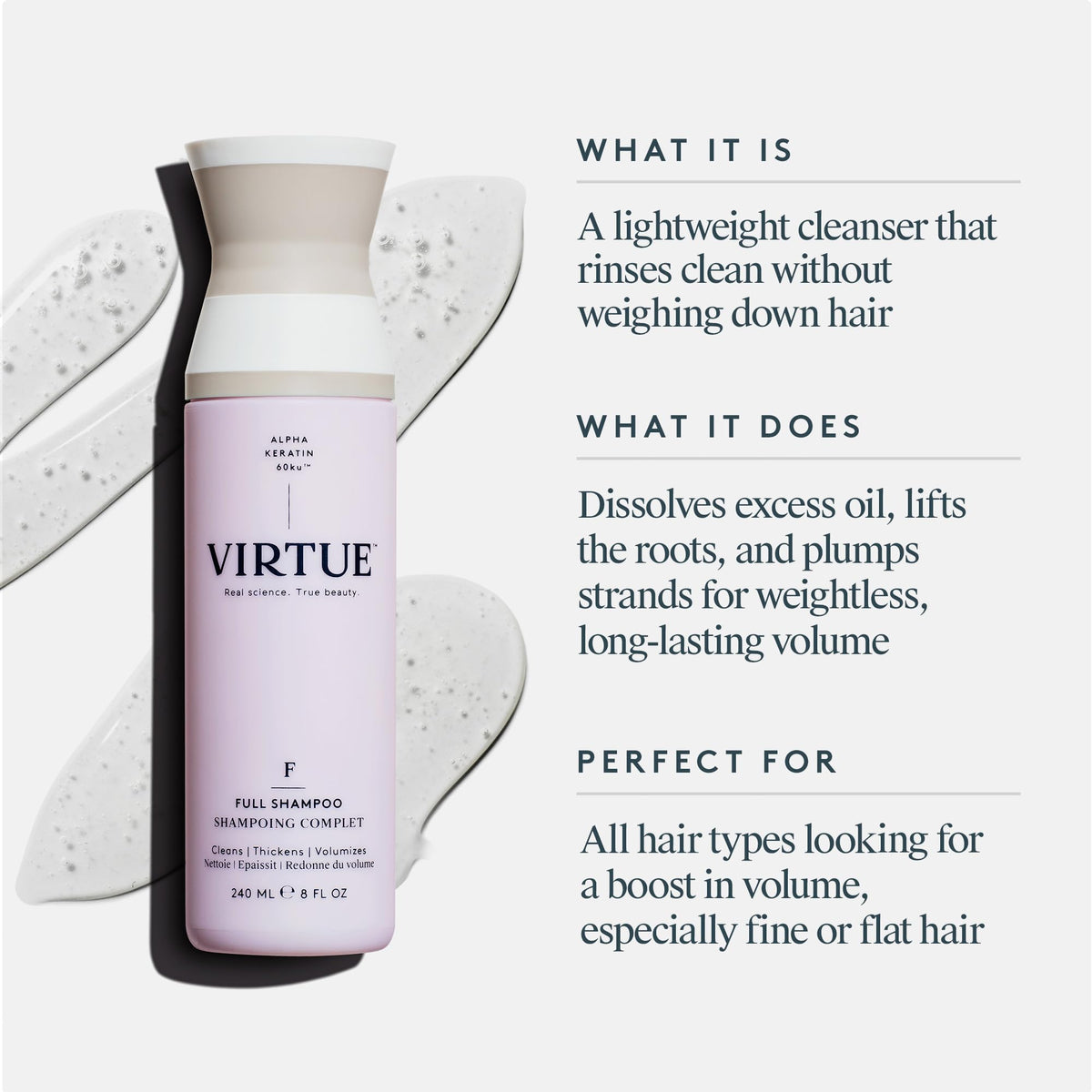 VIRTUE pump close-up highlighting easy dispensing and control