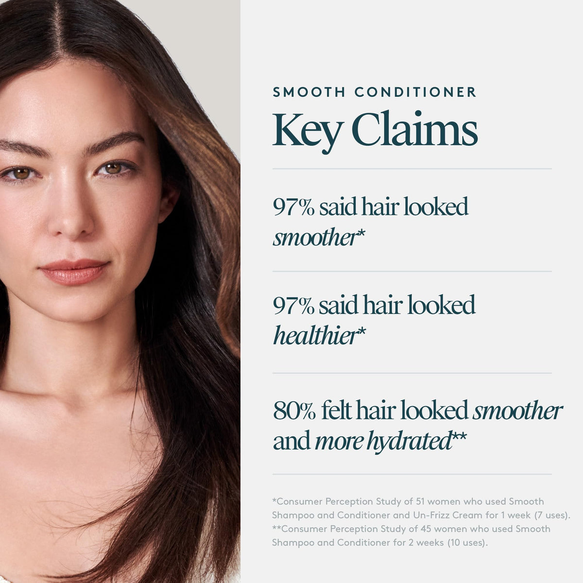 VIRTUE in-shower application demonstrating detangling and hydration