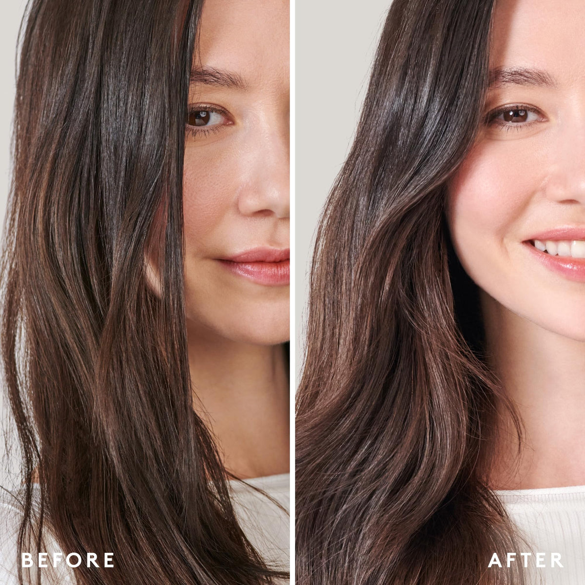 VIRTUE ingredients label close-up showing Alpha Keratin 60ku protein benefit